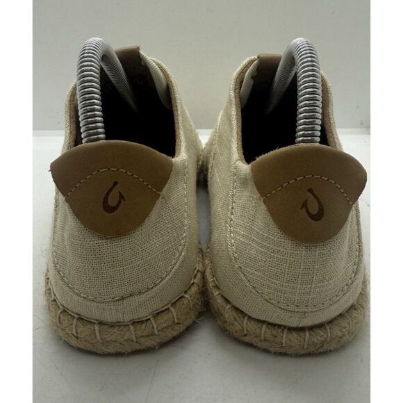 Olukai Kaula Pa\'a Li Tapa Espadrille Womens Comfort Casual Shoes 20463-2020 Sz 9